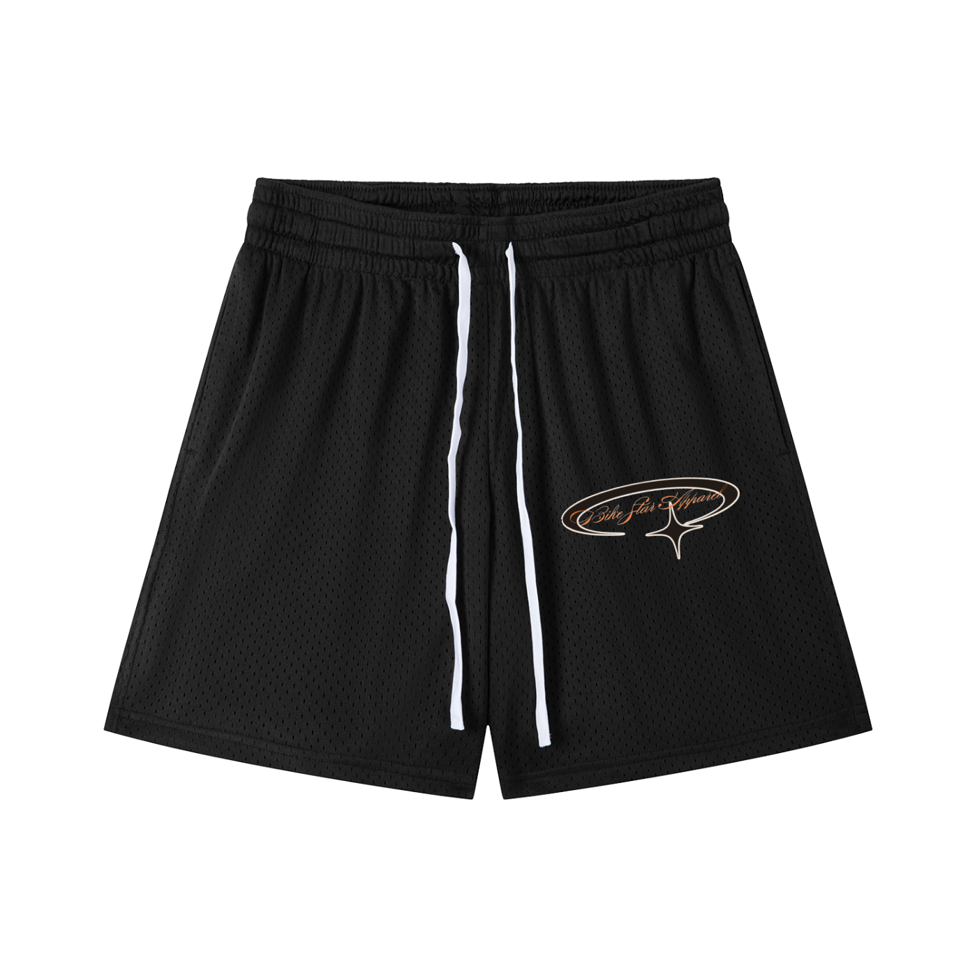 Mesh Drawstring Shorts