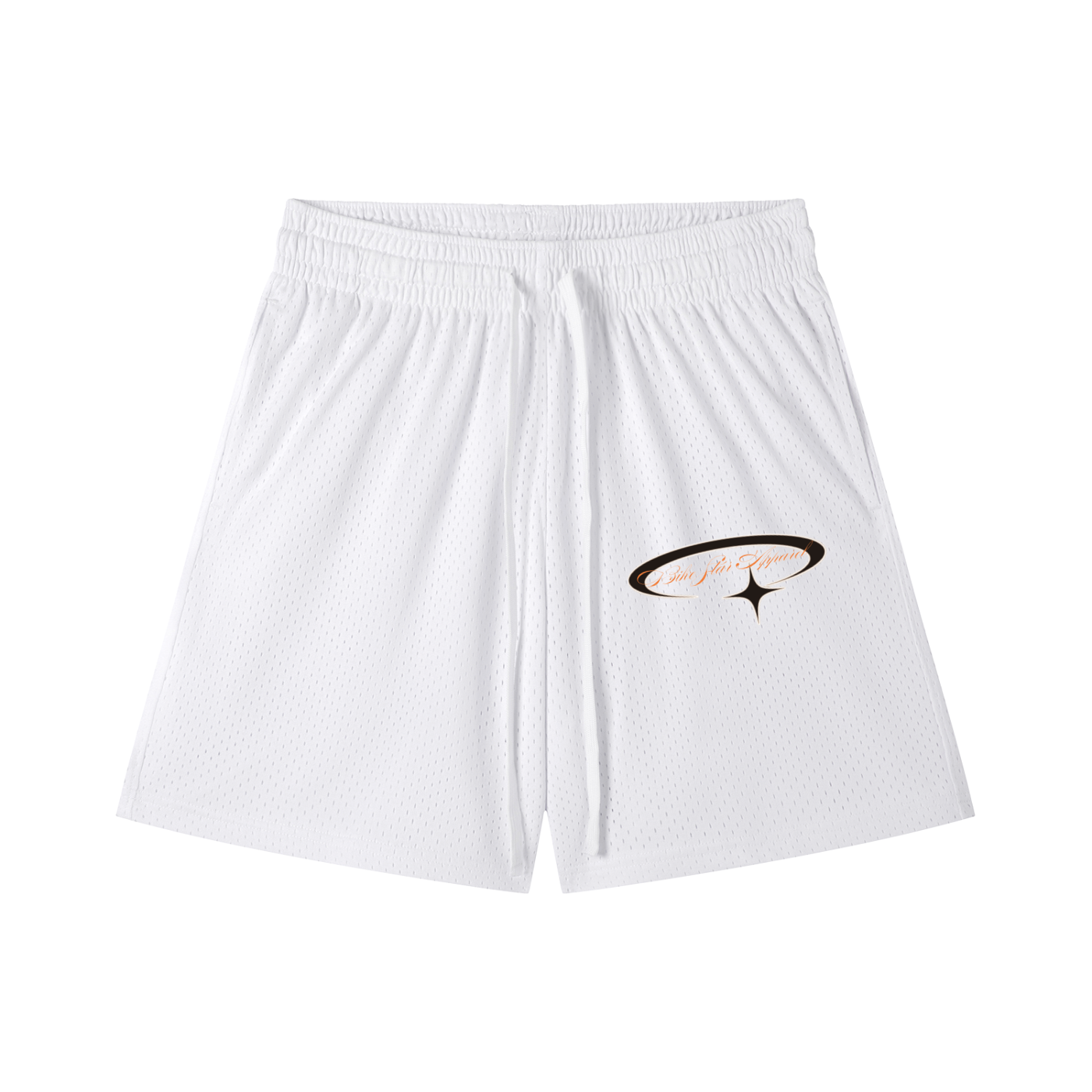 Mesh Drawstring Shorts